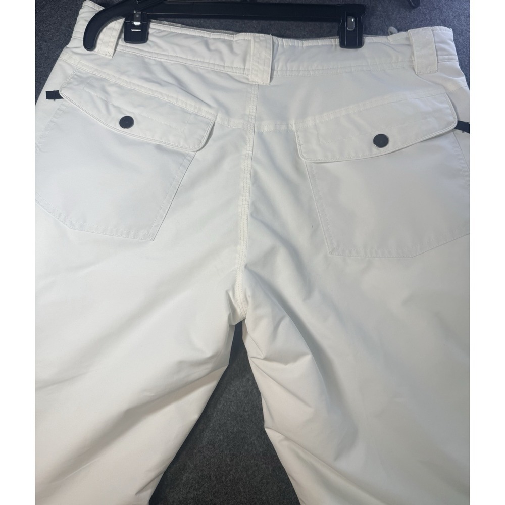Iceburg Outerwear White Ski Snow Pants Size L - Picture 14 of 15